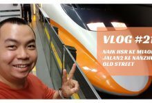 Naik HSR Ke Miaoli & Jalan2 ke Nanzhuang Old Street