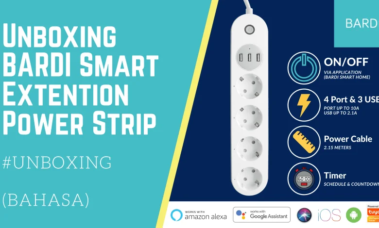 Unboxing BARDI Extension Power Strip