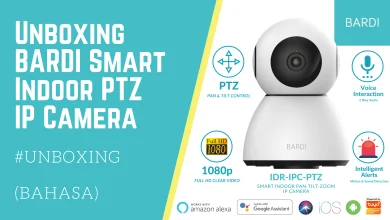 Unboxing Bardi Smart IP Camera - IDR-IPC-PTZ