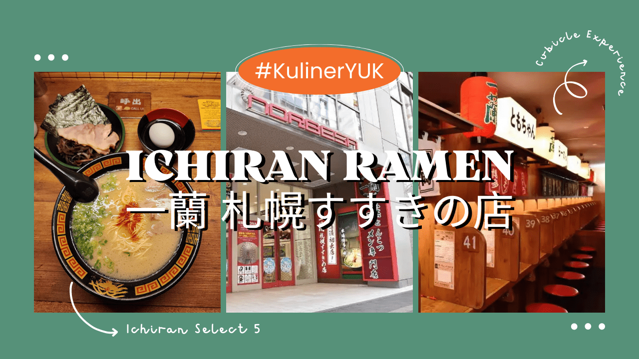 Makan di Ichiran Sapporo Susukino 3