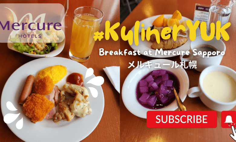 Breakfast di Mercure Sapporo
