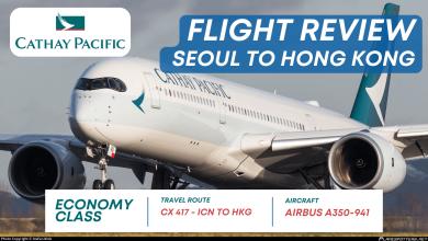 Flight Review - Cathay Pacific - CX417 - Economy