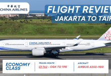 China Airlines CI 762 - Economy Class - CGK-TPE - Airbus A350-900 - Dec 2024