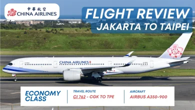 China Airlines CI 762 - Economy Class - CGK-TPE - Airbus A350-900 - Dec 2024