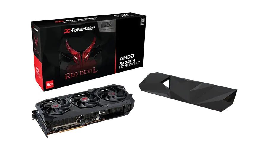 PowerColor RX 9070 XT Red Devil Special Edition: GPU Kustom dengan Backplate Magnetik yang Dapat Diganti