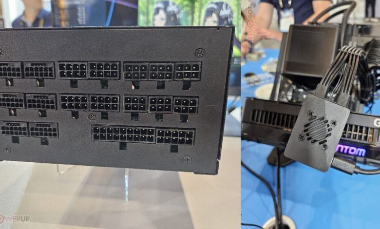 🔌 PSU Seasonic dengan Enam Konektor 12V-2x6 dan Kabel Pintar 12V-2x6 TI