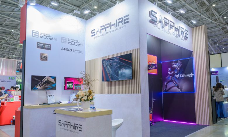 Sapphire Perkenalkan Edge AI Mini PC, Motherboard PhantomLink, dan Radeon RX 9060 XT di Computex 2025