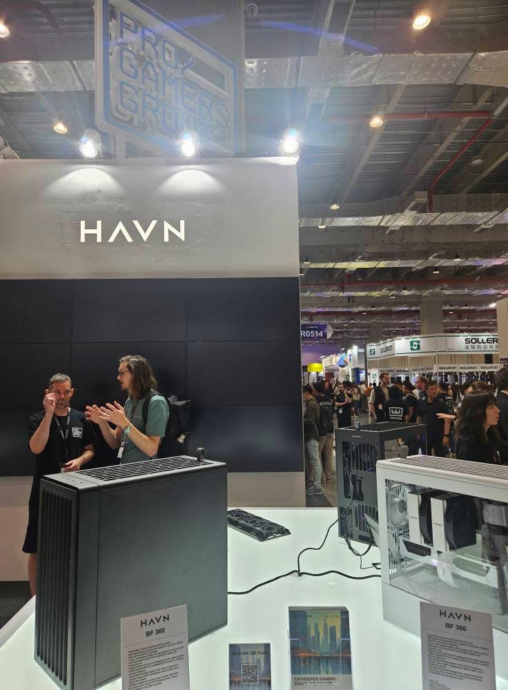HAVN Perkenalkan Kipas Metal-core dan Casing BF360 di Computex 2025