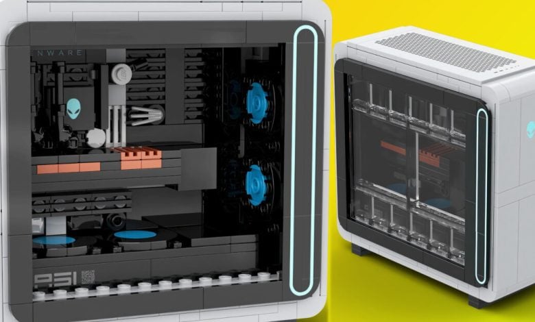 Miniatur Area‑51 PC dari Alienware: Cetakan Lego yang Unik!