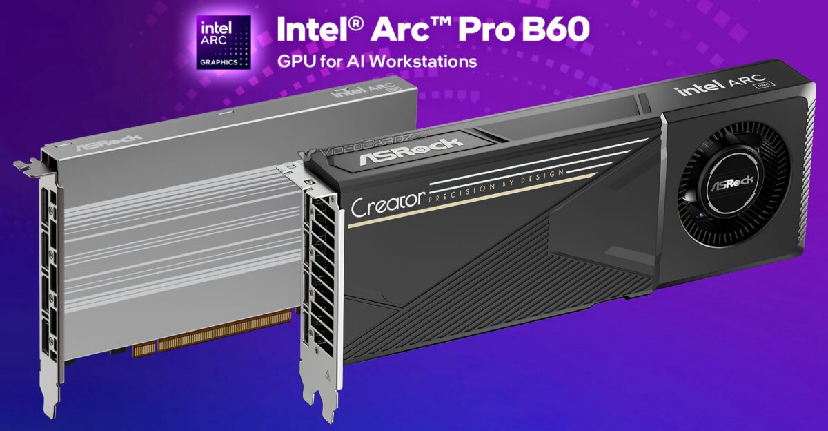 ASRock Umumkan Arc Pro B60 Creator dan Versi Passive, GPU Workstation dengan VRAM 24GB