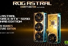 Asus RTX 5090 “Dhahab” Bertanda Tangan Jensen Laku USD 24.200 dalam Lelang Amal
