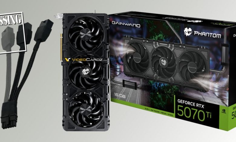 Gainward Jepang Minta Maaf: Kirim Kabel Daya yang Salah untuk RTX 5070 Ti Phantom ⚠️