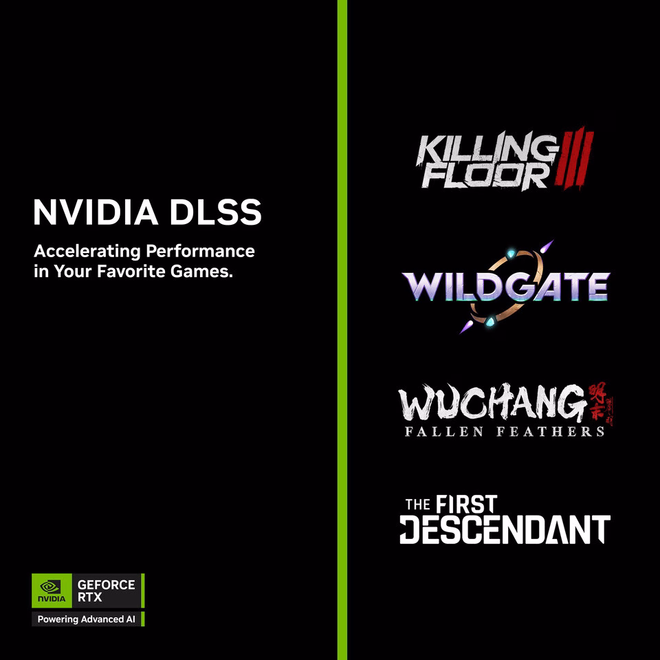 NVIDIA DLSS 4 Hadir 24 Juli, Debut di Killing Floor 3 dan WUCHANG: Fallen Feathers