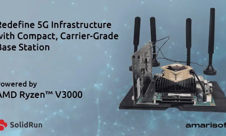 📶 SolidRun dan Amarisoft Luncurkan Base Station 5G Lengkap Berbasis Embedded x86