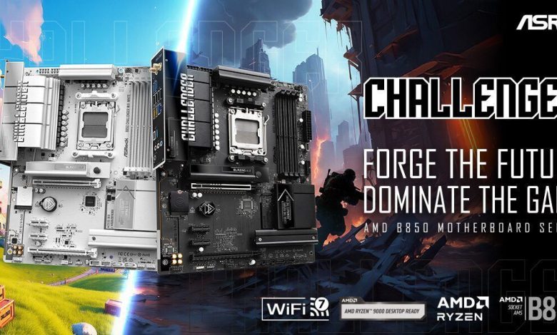ASRock Luncurkan Motherboard B850 Challenger Series: Siap Dukung Ryzen 9000 dengan Fitur Premium Terjangkau