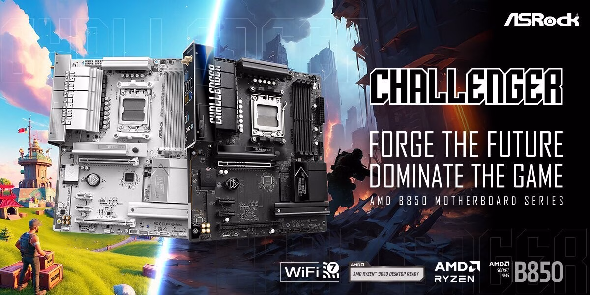 ASRock Luncurkan Motherboard B850 Challenger Series: Siap Dukung Ryzen 9000 dengan Fitur Premium Terjangkau