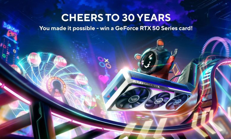 ASUS Rayakan 30 Tahun Kartu Grafis dengan Event Giveaway Global
