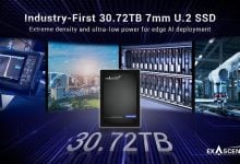 Exascend Umumkan SSD U.2 7mm Pertama di Dunia dengan Kapasitas 30,72 TB untuk Edge Storage