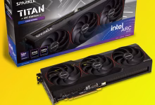 Sparkle Perkenalkan Arc B580 TITAN OC NOX – GPU Intel Battlemage Pertama Mereka