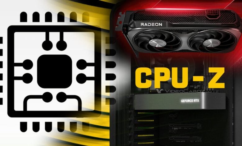 CPU-Z Tambahkan Dukungan untuk Ryzen Z2 8000HX, RTX 5060/5050, dan Radeon 9060 XT