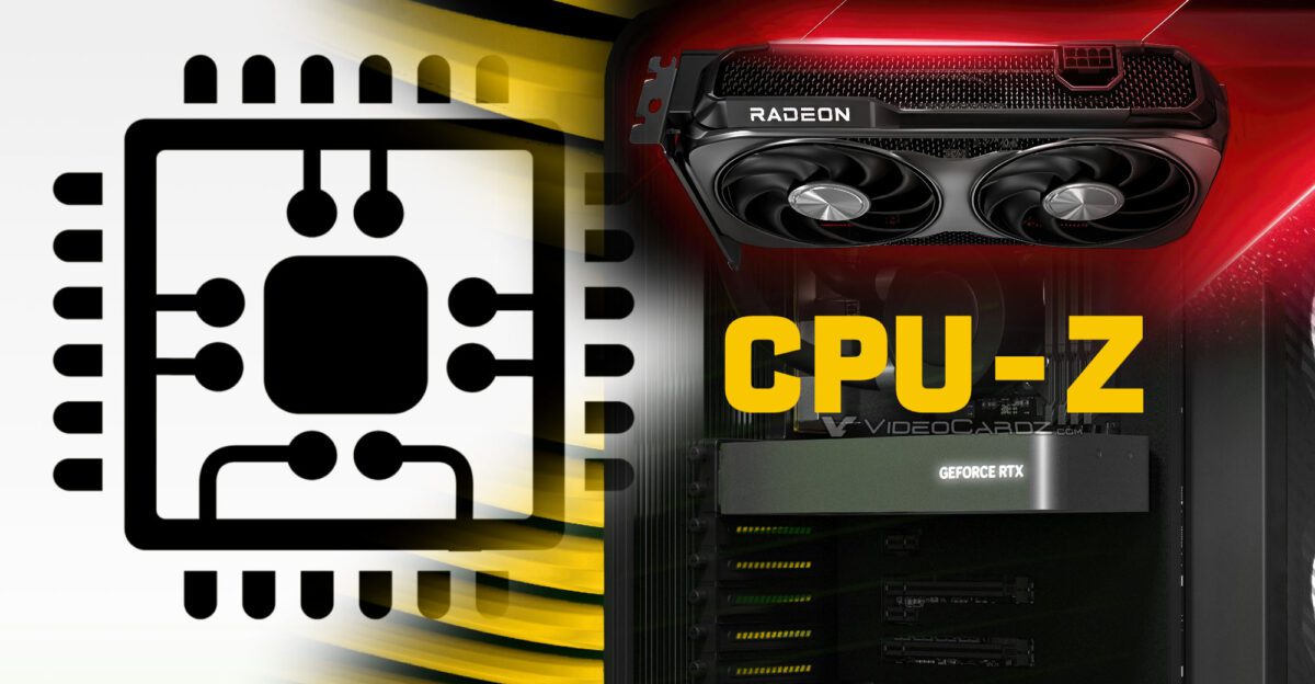 CPU-Z Tambahkan Dukungan untuk Ryzen Z2 8000HX, RTX 5060/5050, dan Radeon 9060 XT