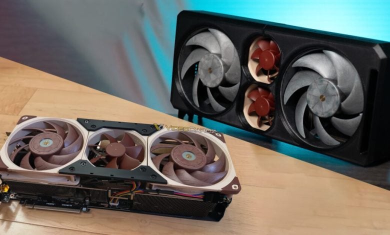 Modder Bikin RTX 5080 & 5090 Lebih Senyap Pakai Shroud 3D Print dan Kipas Noctua/Phanteks