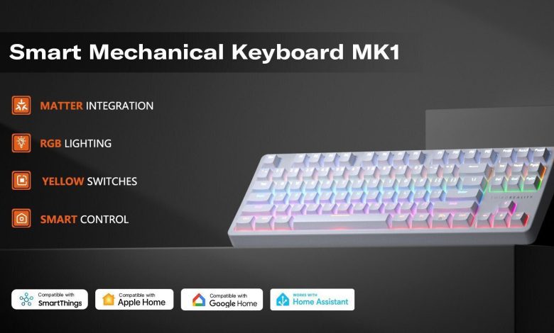 ThirdReality Luncurkan MK1: Keyboard Mekanis Pintar Pertama di Dunia dengan Dukungan Matter