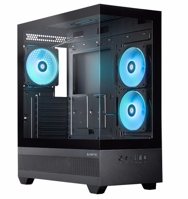 Chieftec Umumkan Vista Series – Casing Mid-Tower Stylish dengan Panel Kaca dan RGB