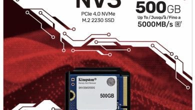 Kingston Tambahkan Form Factor Baru pada NVMe SSD NV3, Kini Tersedia Versi M.2 2230