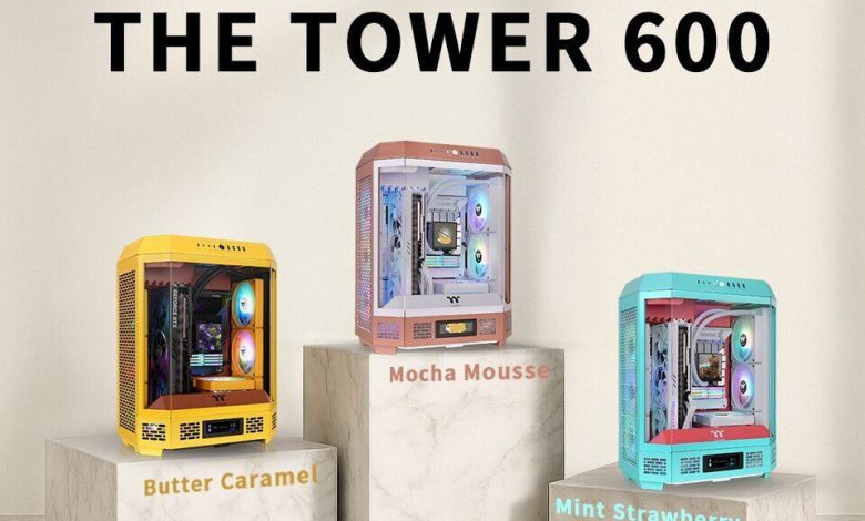 Thermaltake Tambahkan Tiga Warna Baru untuk Casing The Tower 600 Mid-Tower