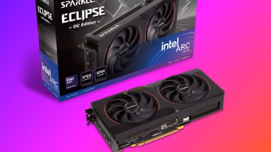 Sparkle Rilis Arc B570 Eclipse: GPU Intel dengan Desain Dual-Fan Elegan