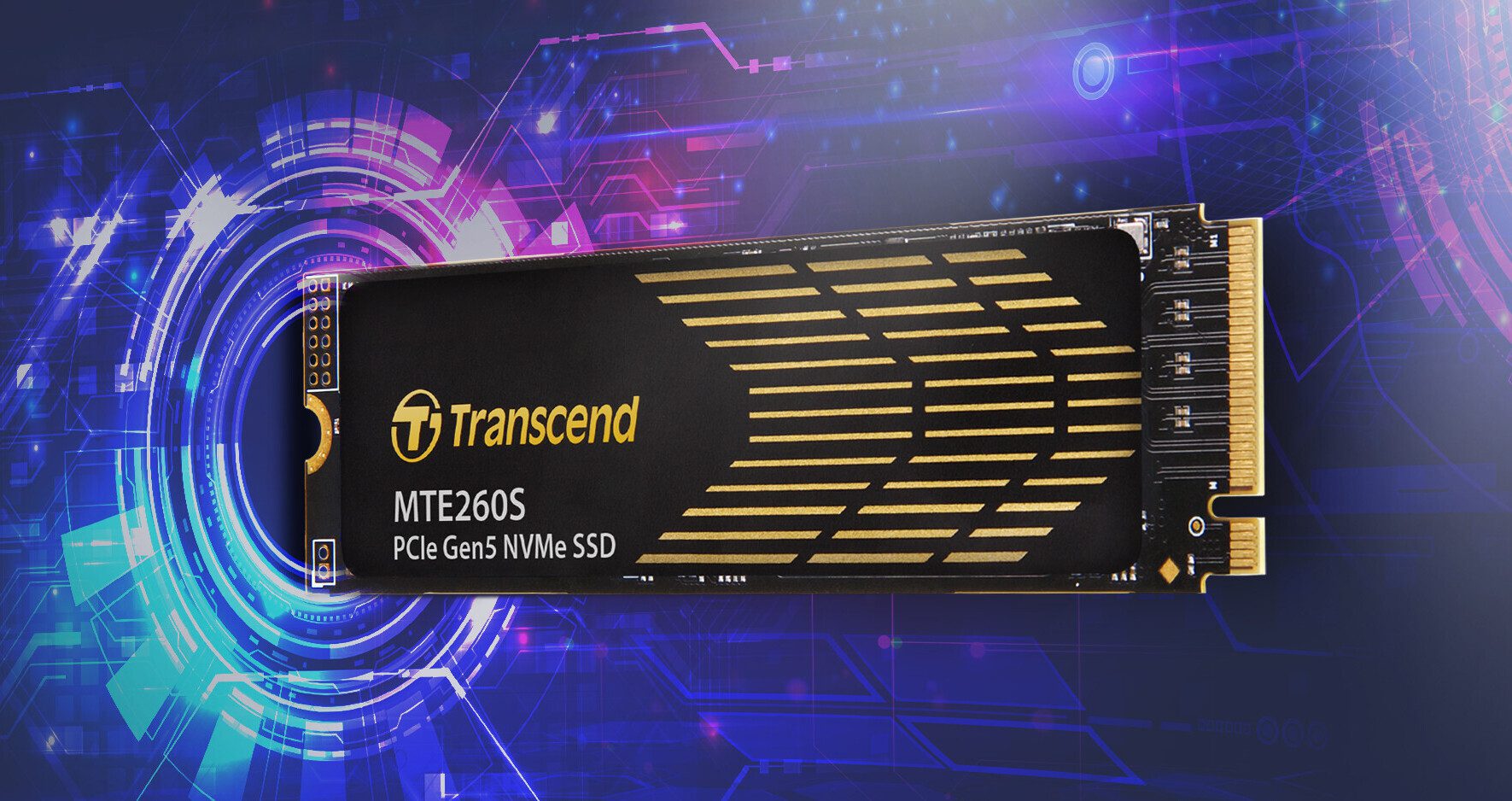 Transcend Umumkan MTE260S: SSD Flagship PCIe Gen5 dengan Kecepatan hingga 12 GB/s