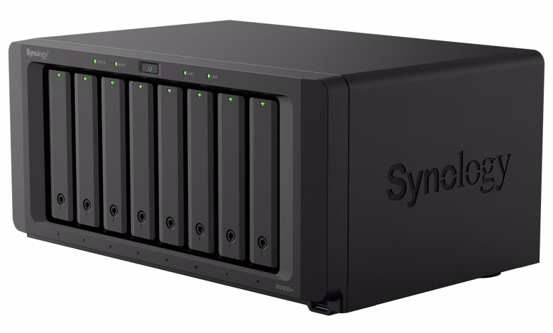 Synology Resmi Luncurkan DiskStation DS1825+: NAS 8-Bay dengan Ryzen V3 dan Dukungan NVMe Storage Pool