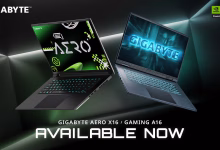 GIGABYTE Aero X16 dan Gaming A16 Kini Resmi Tersedia – Laptop Kreator dan Gaming Bertenaga Ryzen AI