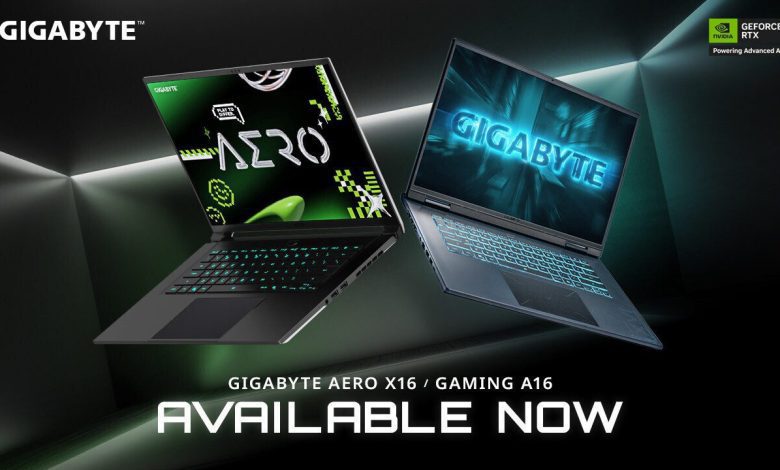 GIGABYTE Aero X16 dan Gaming A16 Kini Resmi Tersedia – Laptop Kreator dan Gaming Bertenaga Ryzen AI