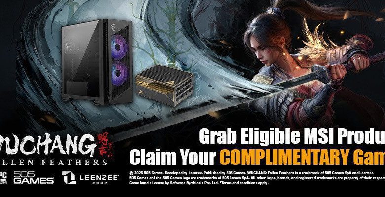 MSI Bundle Game "WUCHANG: Fallen Feathers" untuk Pembelian PSU VELOX dan MEG Tertentu