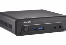 Shuttle Rilis XPC nano NE10U, Mini PC Fanless Bertenaga Intel N100