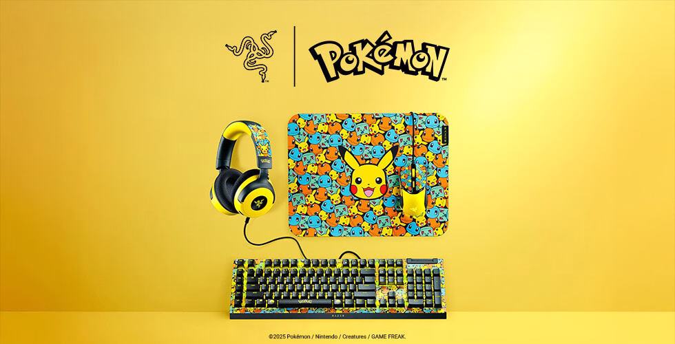 ⚡ Razer Pokémon Collection Hadir di Lebih Banyak Pasar Global