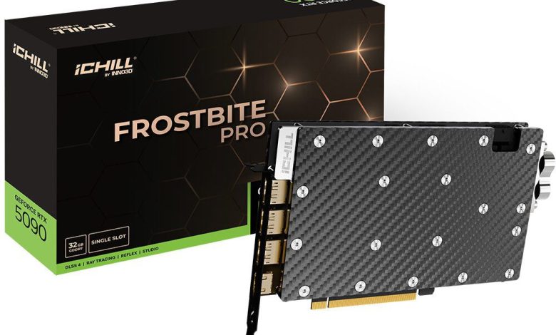 Inno3D Umumkan GeForce RTX 5090 dan RTX 5080 Frostbite Pro dengan Desain Waterblock 1-Slot