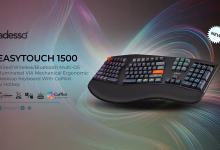 Adesso Luncurkan EasyTouch 1500: Keyboard Mekanis Ergonomis untuk Gamer Serius