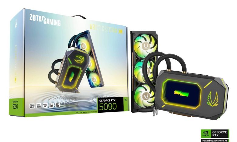 ZOTAC Siapkan RTX 5090 ArcticStorm AIO & RTX 5060 Low-Profile: Dua Pendekatan Ekstrem dalam Satu Generasi