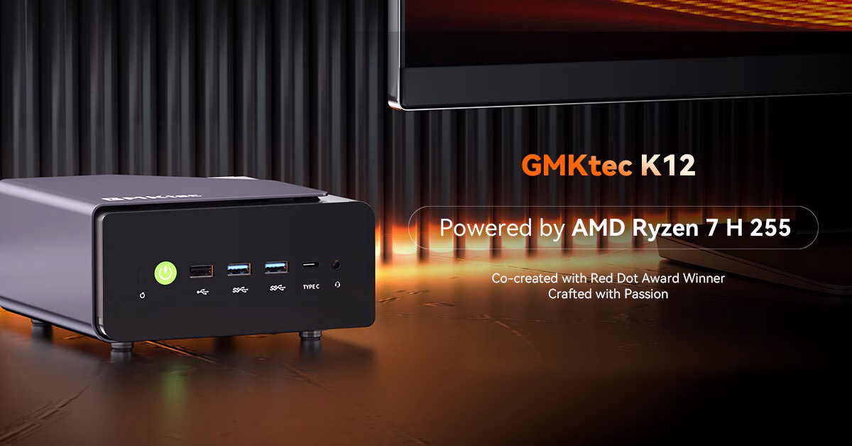 GMKtec Luncurkan Mini PC NUCBOX K12 dengan AMD Ryzen 7 8845HS, Performa Kencang dalam Ukuran Ringkas
