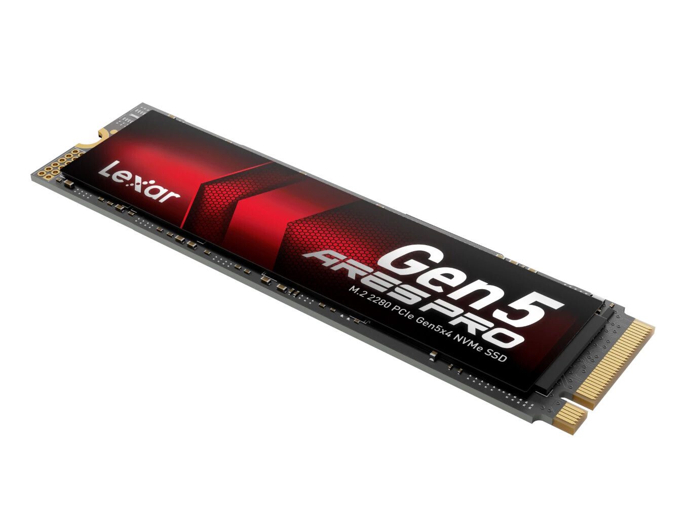 Lexar Luncurkan Lini SSD M.2 Gen 5 NVMe ARES Pro