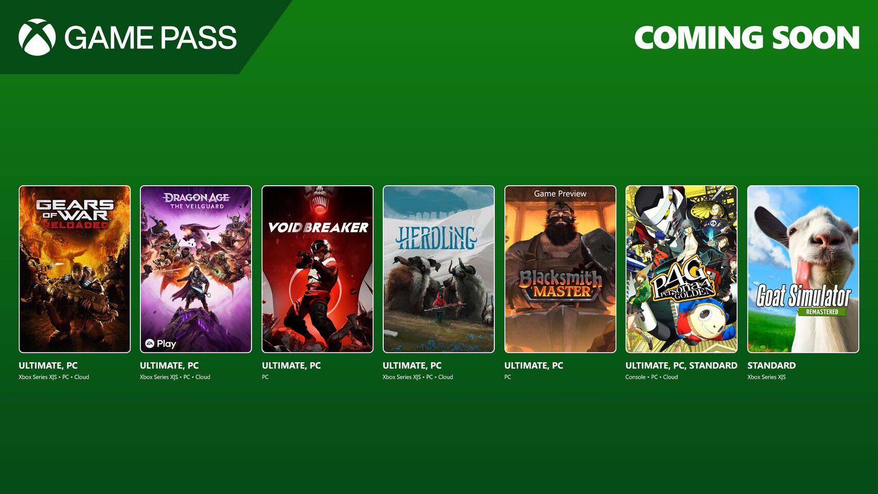 Xbox Game Pass Agustus 2025 Hadirkan Dragon Age: The Veilguard, Gears of War Reloaded, dan Banyak Lagi