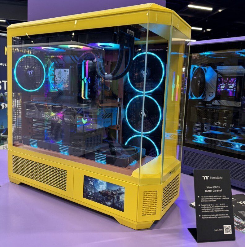 Thermaltake View 600 TG Tawarkan Estetika Showcase dan Kekuatan Full-Tower