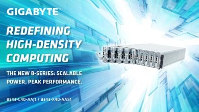 Giga Computing Luncurkan Blade Server B343 Series dengan Material Daur Ulang Ramah Lingkungan