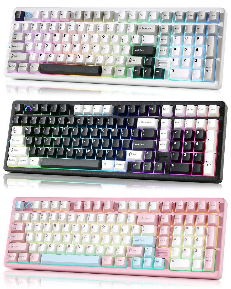 YUNZII Perkenalkan AL98 QMK/VIA, Keyboard Gaming Mekanik Full Aluminium