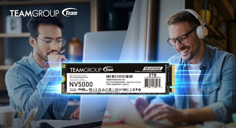 TEAMGROUP Rilis NV5000 M.2 PCIe 4.0 SSD: Solusi Penyimpanan Entry-Level Berkecepatan Tinggi