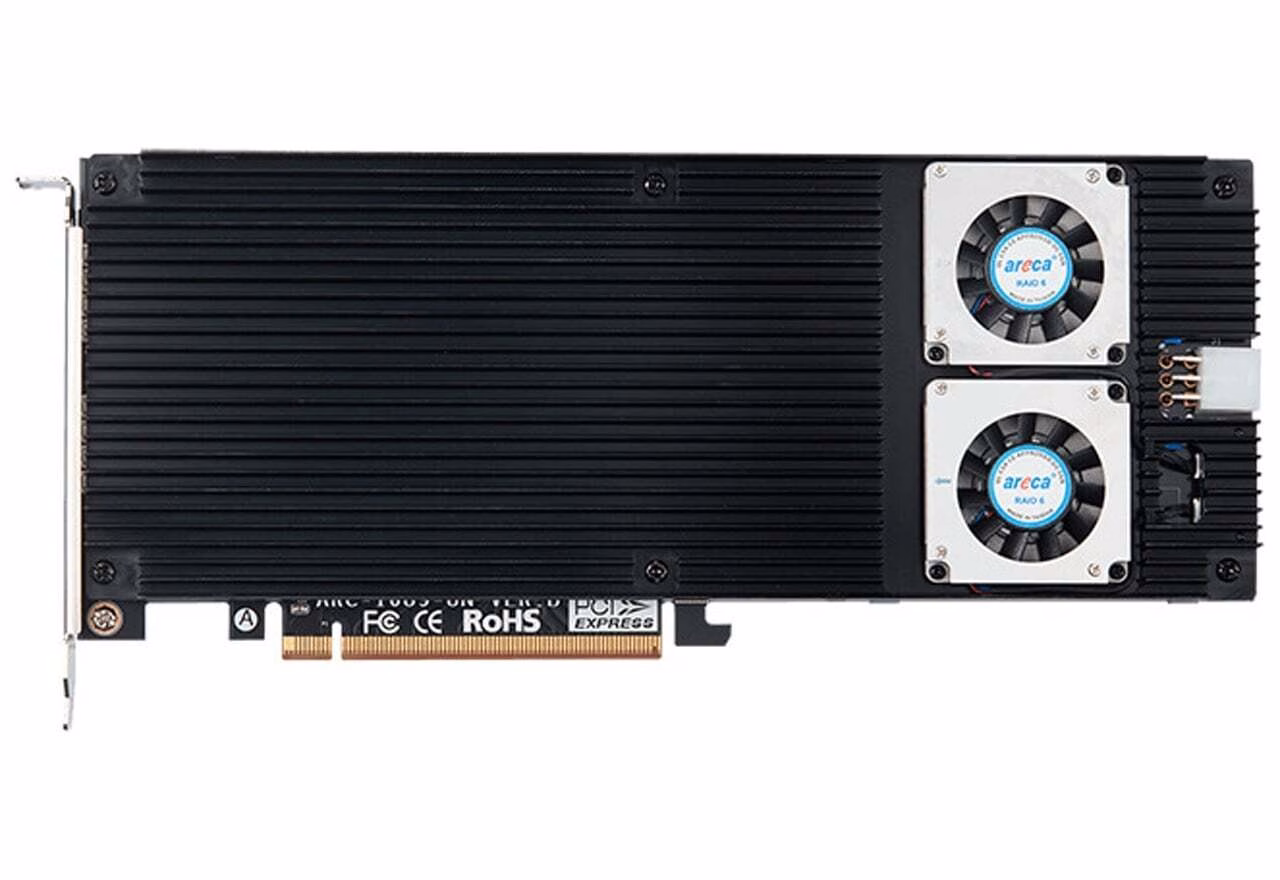 Areca Luncurkan HBA M.2 Gen 5 x16 dengan Dukung Hingga 8 SSD via Bridge Chip