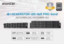 ASUSTOR Rilis Lockerstor 12R Pro Gen2 dan 16R Pro Gen2: NAS Rackmount Kelas Profesional dengan Kinerja Tinggi